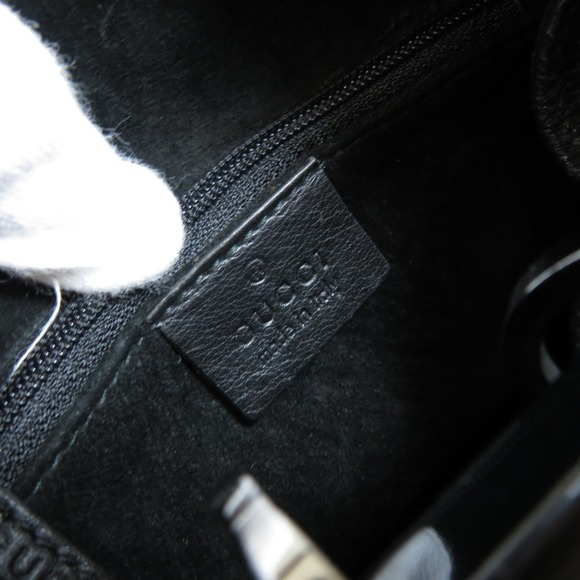 Gucci Logo Handbag Leather - Picture 6 of 10